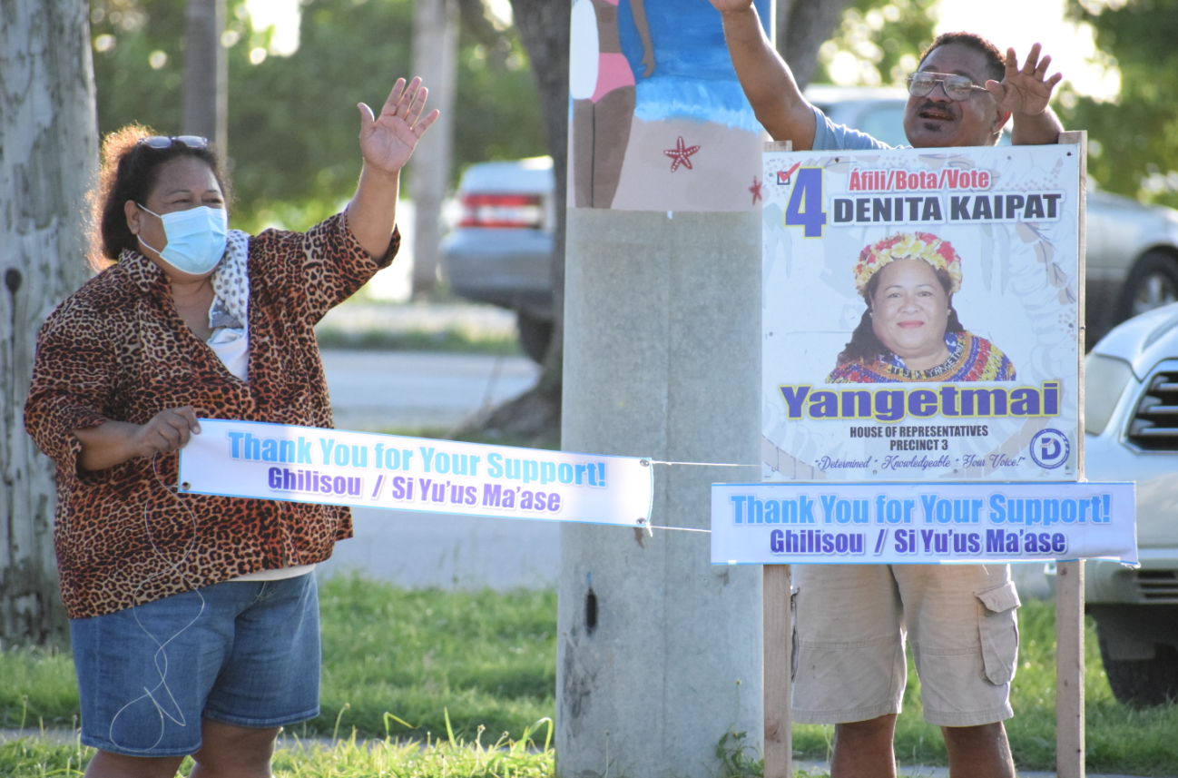NMI Democratic Party says 'Thank You' | Garapan Fishing Base, Nov. 6, 2020